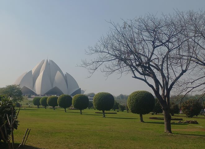 Der Lotustempel in Dehli