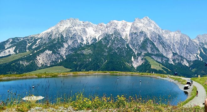 Blick auf das Steinerne Meer