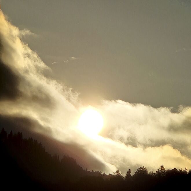Herbstlicher Sonnenaufgang