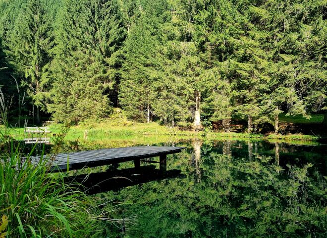 Teich in Bad Fusch