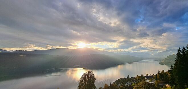 Abendstimmung am Millstätter See