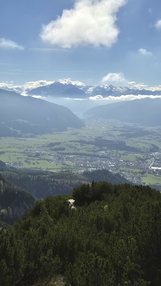 Blick auf Saalfelden