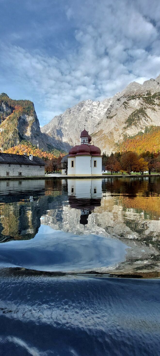 Die Watzmann Ostwand im Königssee