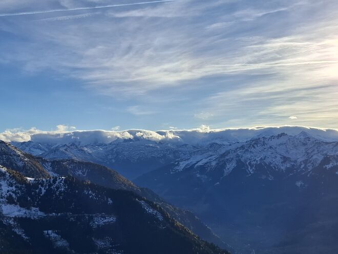 Herbstlicher Blick über das Gasteinertal