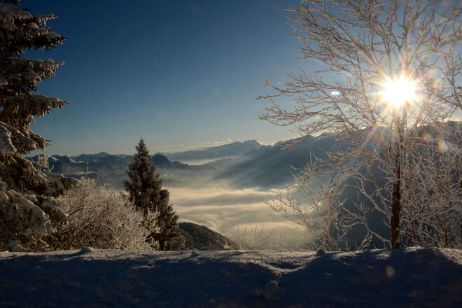 Herrlicher Wintermorgen