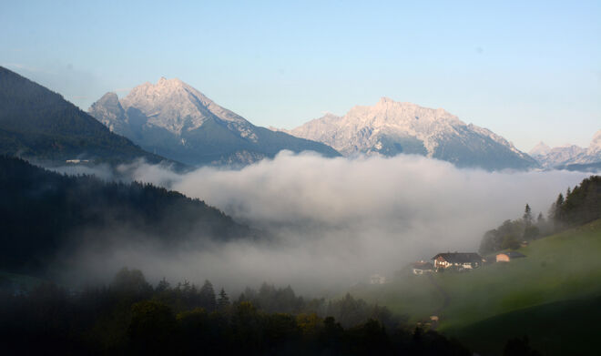 Watzmann und Hochkalter...
