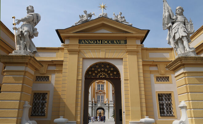 Portal der Benediktinerabtei Stift Melk