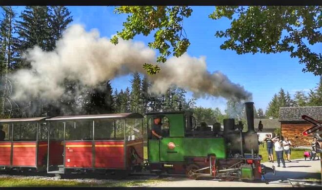 Mit Volldampf im Freilichtmuseum unterwegs