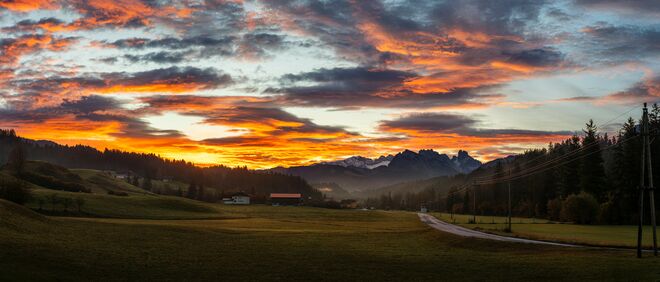 Morgenstimmung in der Voglau