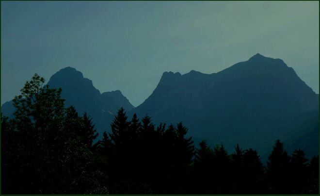 . . . Abendhorizont . . .