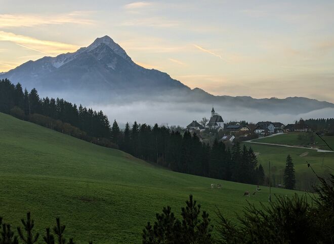 . . . wandernder Abendnebel
