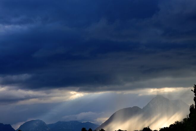 Dunkle Wolken...