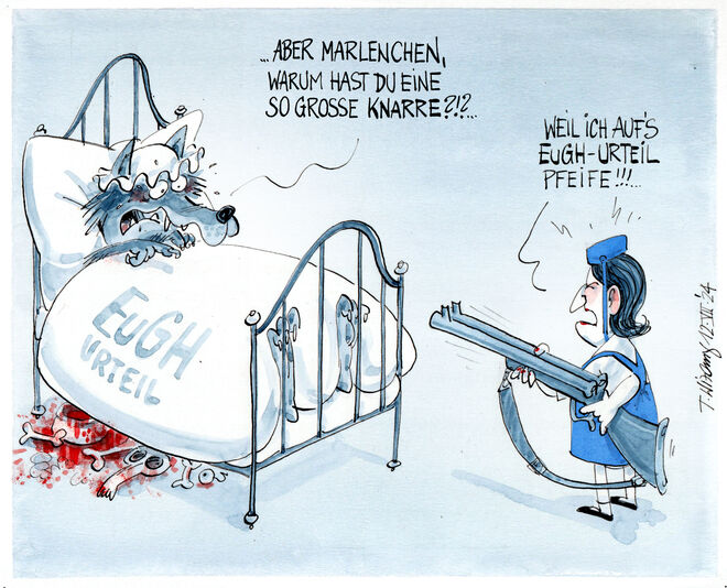 Blaukäppchen und der geschützte Wolf…