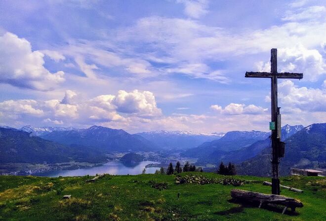 Blick vom Breitenberg Gipfel