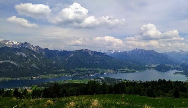 Der Schafberg vis a vis