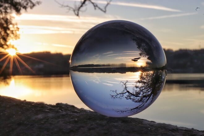 Die letzten Sonnenstrahlen einfangen