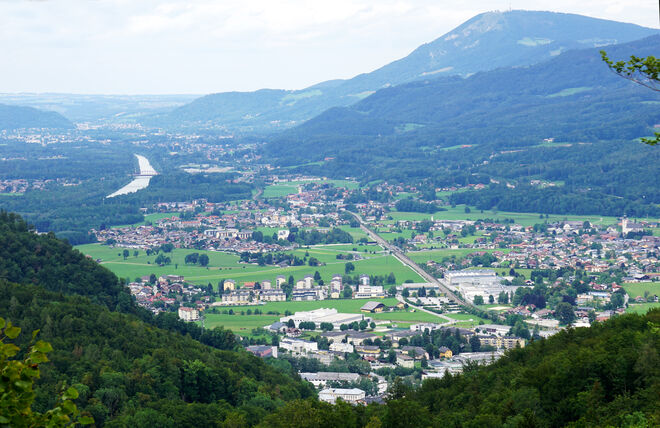 Dürrnberg-Talblick