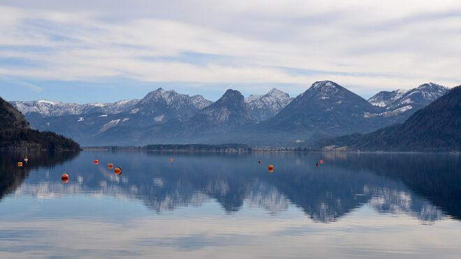Blick über den Wolfgangsee
