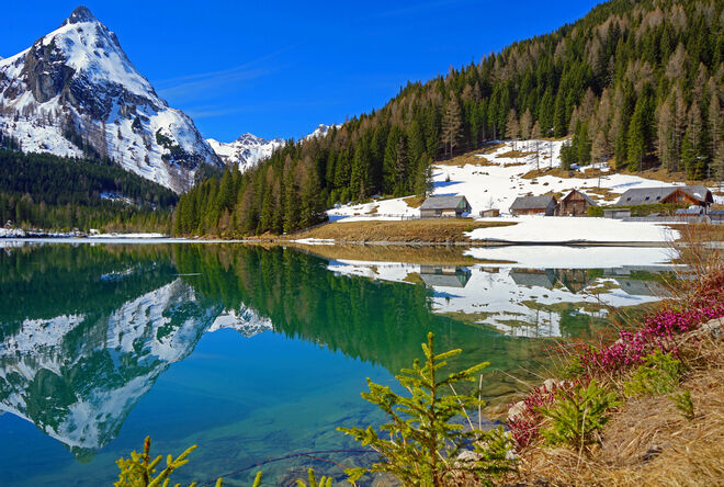 Schlierersee aus dem Winterschlaf erwacht