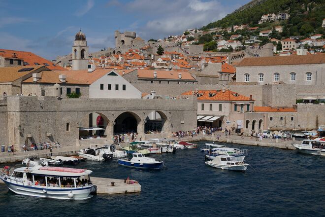 Kleiner Hafen in der Altstadt von Dubrovnik