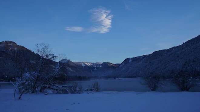 Klirrende Kälte am Vordersee