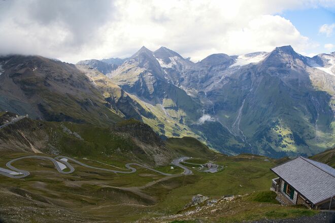 Großglockner Hochalpenstraße eine der schönsten Panoramastraßen der Welt.