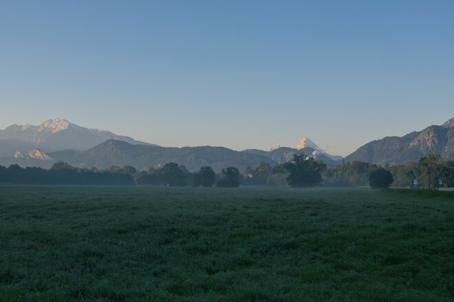 Watzmann mit Schneehaube