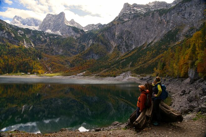 Hinterer Gosausee mit dem Dachsteinmassiv