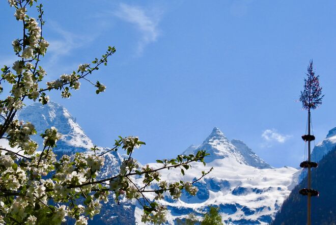 Stoabergblick am 1. Mai