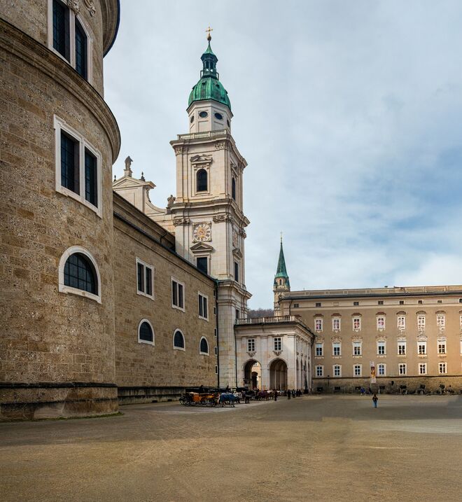 Der Salzburger Dom von einer anderen Seite