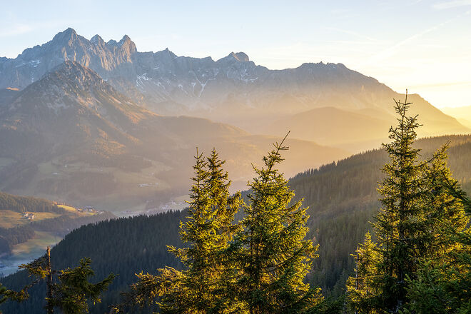 Dachstein im Morgenlicht