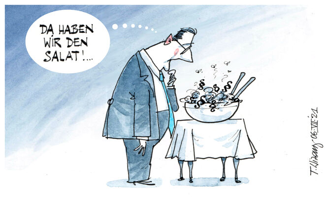 Endlich steht HC Strache vor (seinem Lieblings-)Gericht . . .