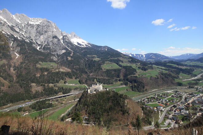 Blick auf Werfen