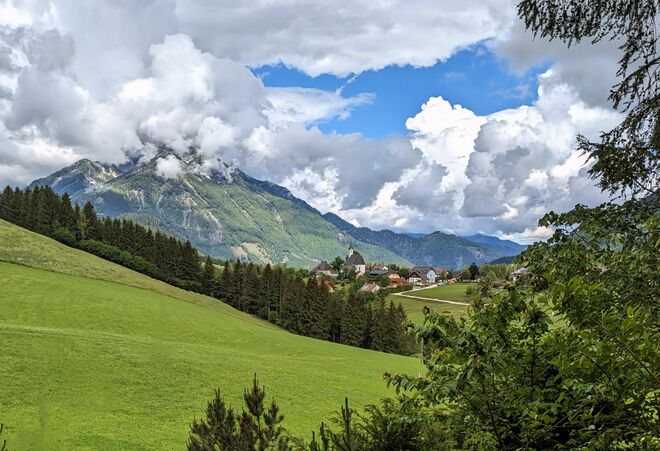 . . . Wolkenspiel am Vormittag . . .