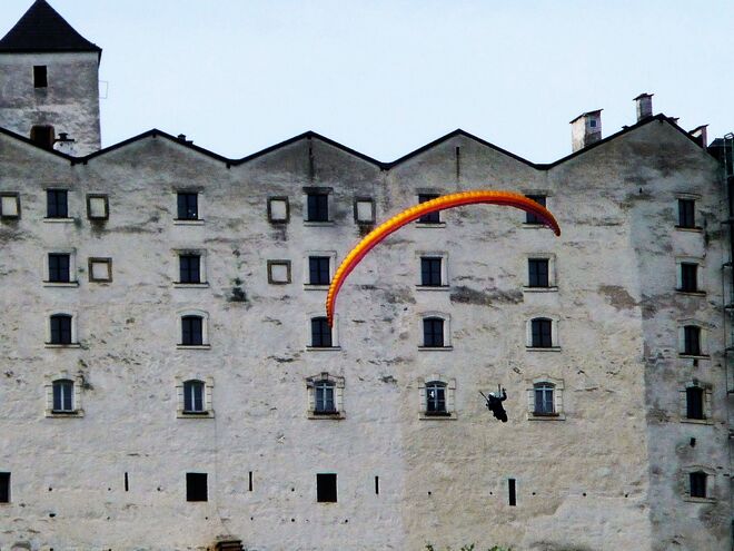 Fensterln auf der Festung