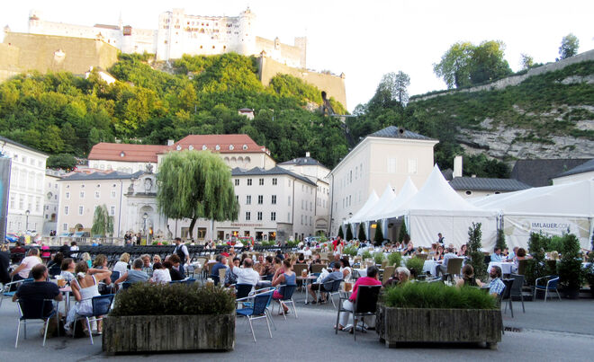 Gemütlichkeit auf dem Kapitelplatz