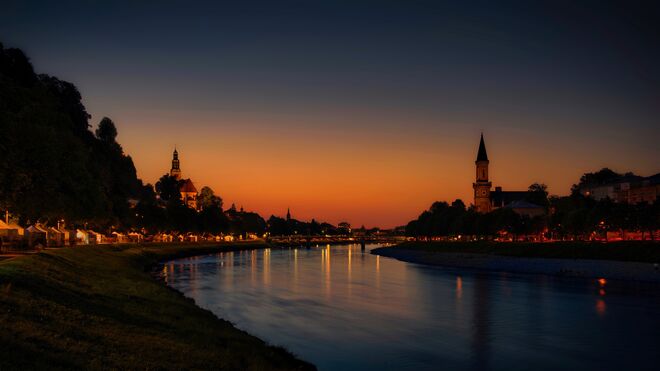 Goldene Stunde.
