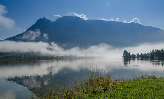 Herbsttag am Hallstätter See