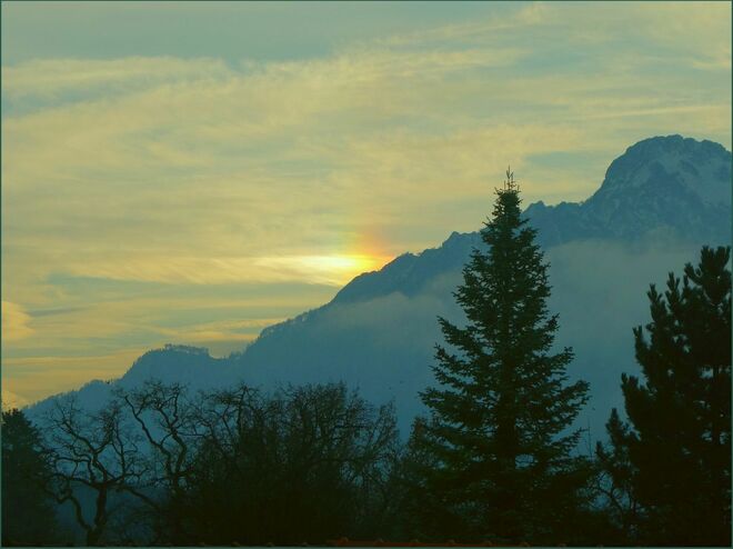 Halo-Farben an der linken Flanke ....