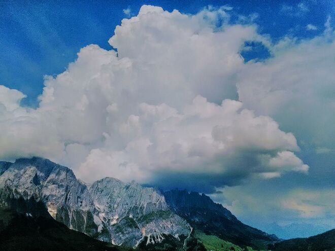 Donner über dem Hochkönig