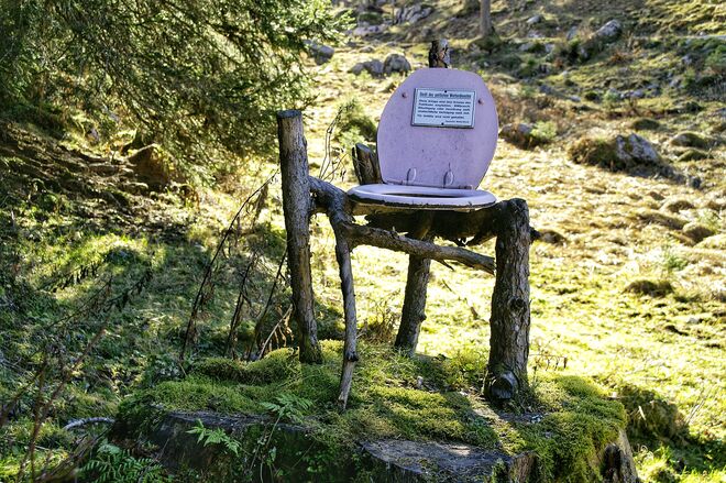 Auf dem Weg zum Hochtron