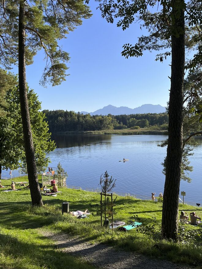 Spätsommeridylle am Abtsdorfer See