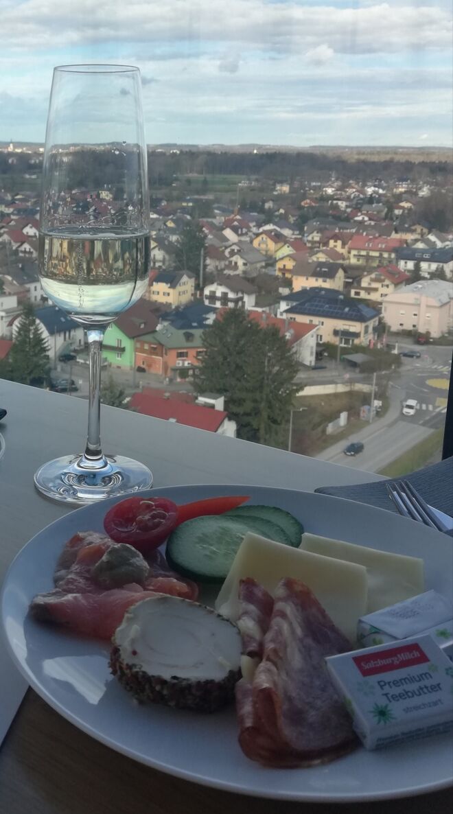 Frühstück mit Ausblick