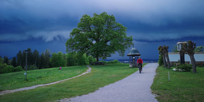 bedrohliche Stimmung am Plainberg.....