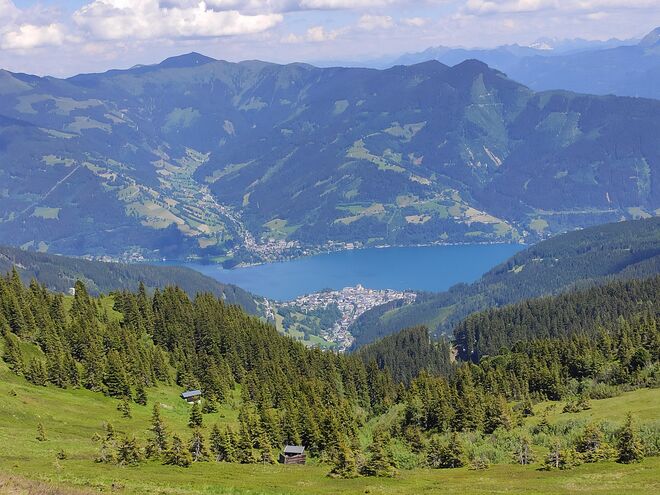 Blick auf Zell am See