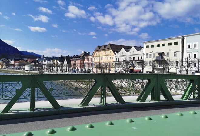 Auf der Elisabethbrücke
