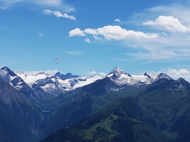 Wo ist der Paragleiter?