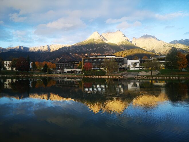 Steinernes Meer Spiegelung am Ritzensee