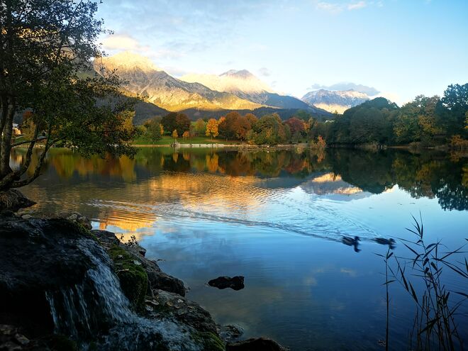 Herbstlicher Ritzensee