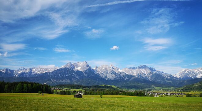 Steinernes Meer von Schützing aus